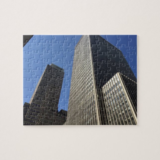 Midtown Manhattan New York City Skyscrapers NYC Jigsaw Puzzle (Horizontal)
