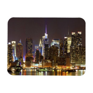 Midtown Manhattan seen from Weehawken New Jersey Magnet