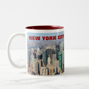 Midtown, New York City, USA. Two-Tone Coffee Mug