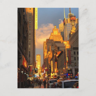 Midtown Sunset New York City NYC Carte postale pho