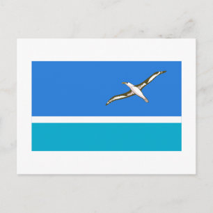 Midway Islands Flag Postcard