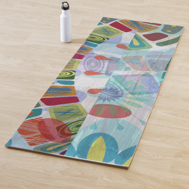 Midway Panels III Yoga Mat (In Situ)