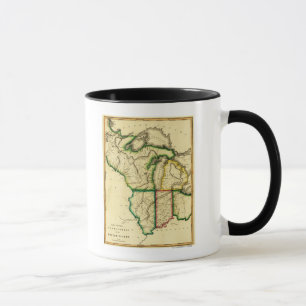 Midwest in the United StatesPanoramic Map Mug