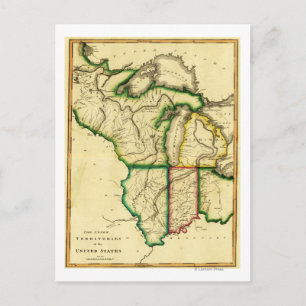 Midwest in the United StatesPanoramic Map Postcard