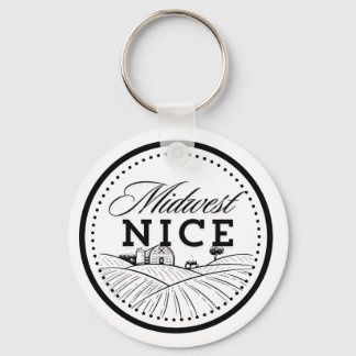 Midwest Nice keychain