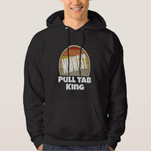 Midwest Pull Tab King Proud To Be Midwest Nice Fun Hoodie