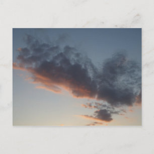 Midwest sunset postcard