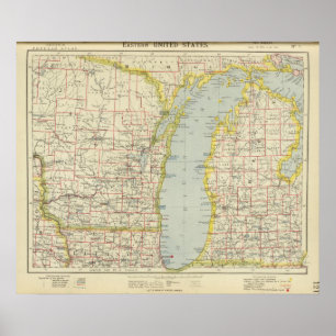 Midwest United States Poster