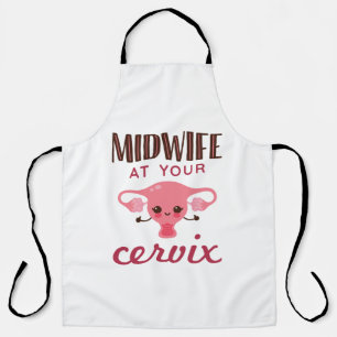 Midwife at Your Cervix Midwives Midwifery Apron