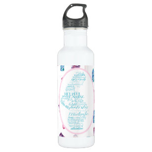 Midwife Gift   Holistic Crystals Design 710 Ml Water Bottle