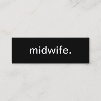 Midwife Nurse Business Card