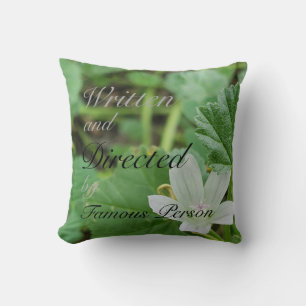 Midwife or care occupation custom throw pillow