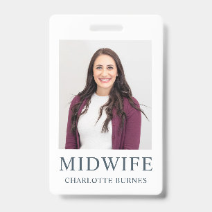 Midwife Photo Badge