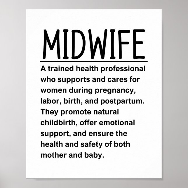 Midwife Poster (Front)