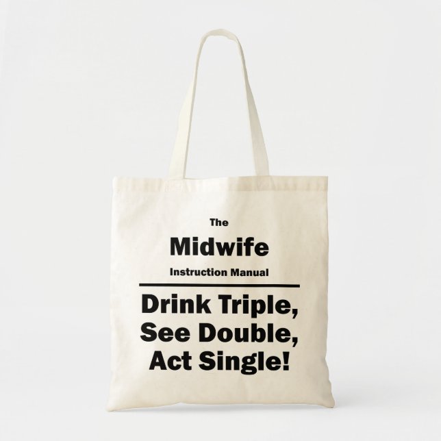 midwife tote bag (Front)