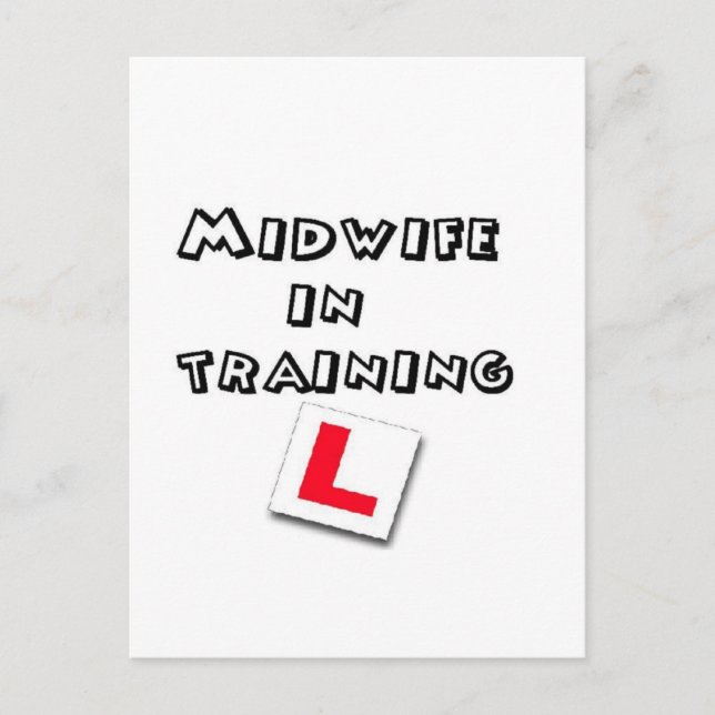 midwife training postcard (Front)