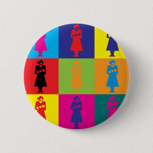 Midwifery Pop Art 2 Inch Round Button