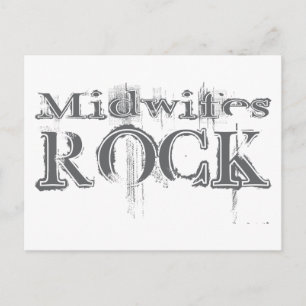 Midwifes Rock Postcard