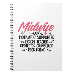 Midwives Gift Ideas Midwife Obstetrician Doula Notebook