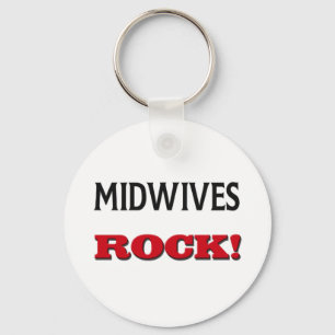 Midwives Rock Keychain