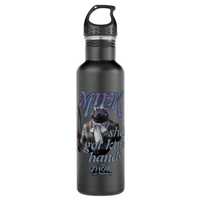 Miek - She's Got Knife Hands 710 Ml Water Bottle (Front)