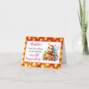 Miel abeille thème Fille de Baby shower Merci