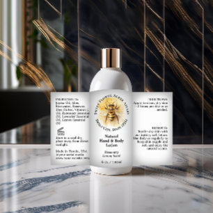 Miel Bee Miel Apiary produit Étiquette bouteille