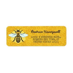 Miel de bourdon d'abeille et de nid d'abeilles
