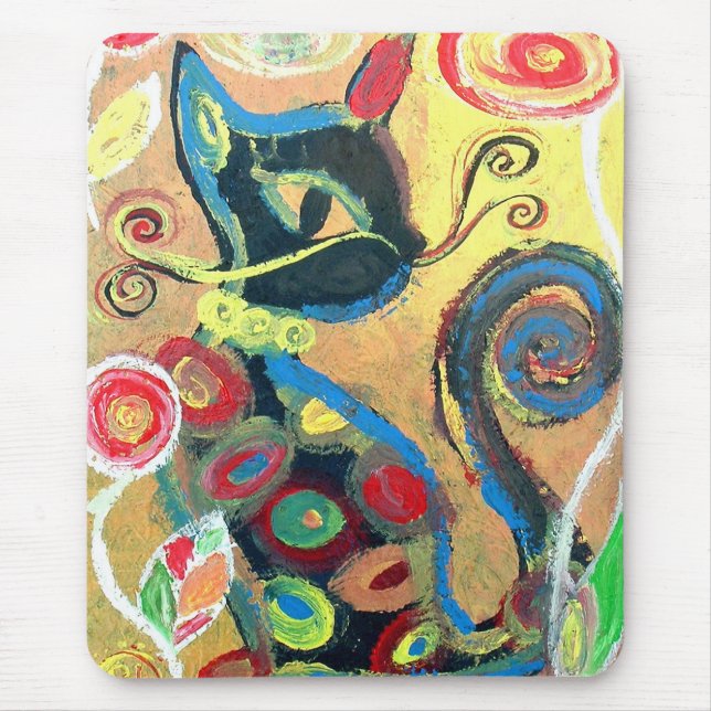 miette in the garden mouse pad (Front)