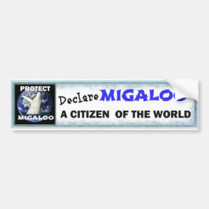 MIGALOO BUMPER STICKER