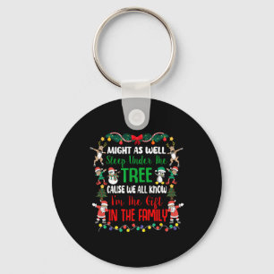 Might As Well Sleep Under The Tree Cause We All Kn Keychain