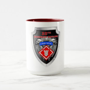 Mighty 20th Engineer Brigade-Airborne Crest Mug