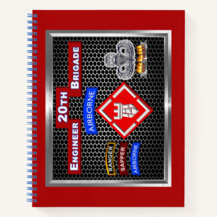 Mighty 20th Engineer Brigade-Airborne Notebook