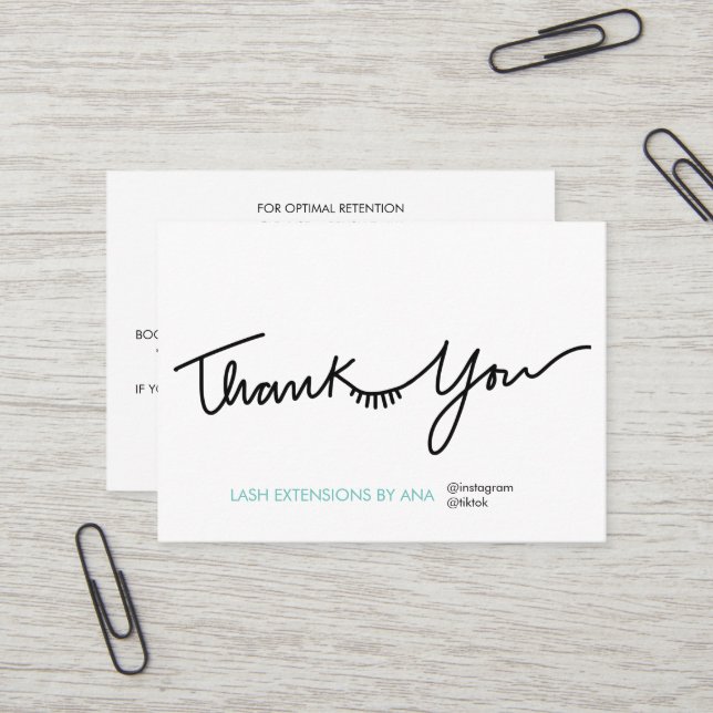 Mighty, 3.5" x 2.5" Business Card (Front/Back In Situ)