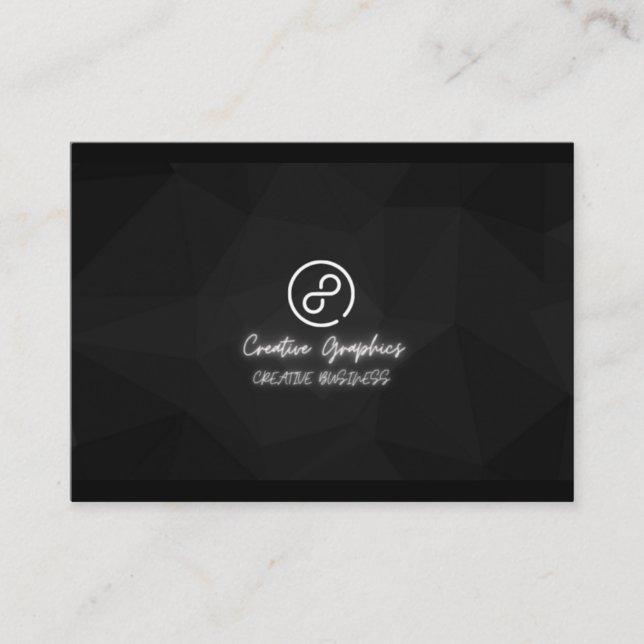 Mighty, 3.5" x 2.5" Business Card (Front)