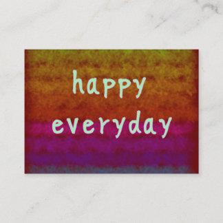 Mighty, 3.5" x 2.5" Business Card