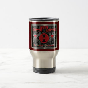 Mighty 7th Infantry Division Travel Mug