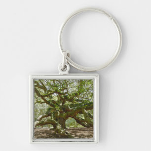 Mighty Angel Oak Keychain