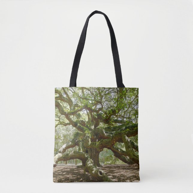 Mighty Angel Oak Tote Bag (Front)