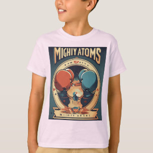Mighty Atoms – Abstract Logo for a Modern Women's  T-Shirt