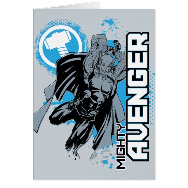 Mighty Avenger Character Graphic (Front)