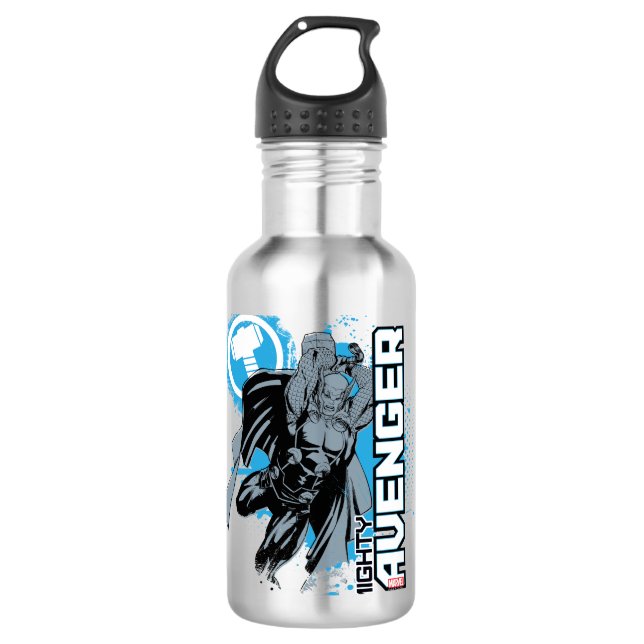 Mighty Avenger Character Graphic 710 Ml Water Bottle (Front)