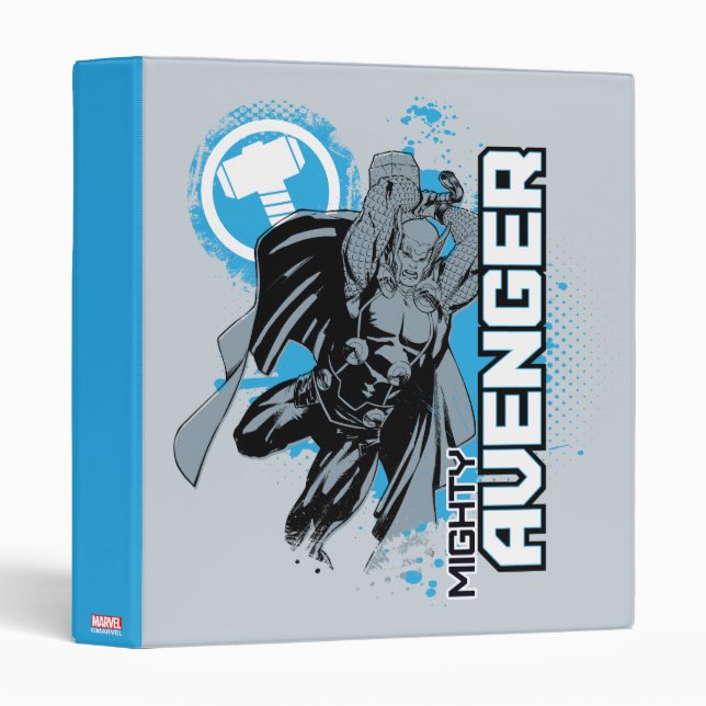 Mighty Avenger Character Graphic Binder (Front/Spine)