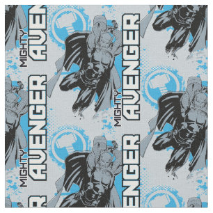 Mighty Avenger Character Graphic Fabric