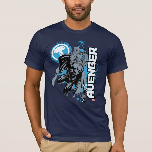 Mighty Avenger Character Graphic T-Shirt (Front)