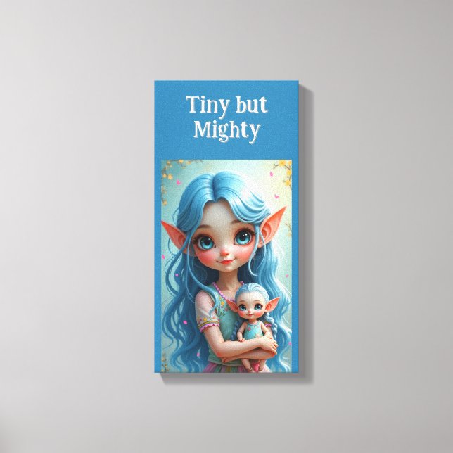 Mighty Canvas Print (Front)