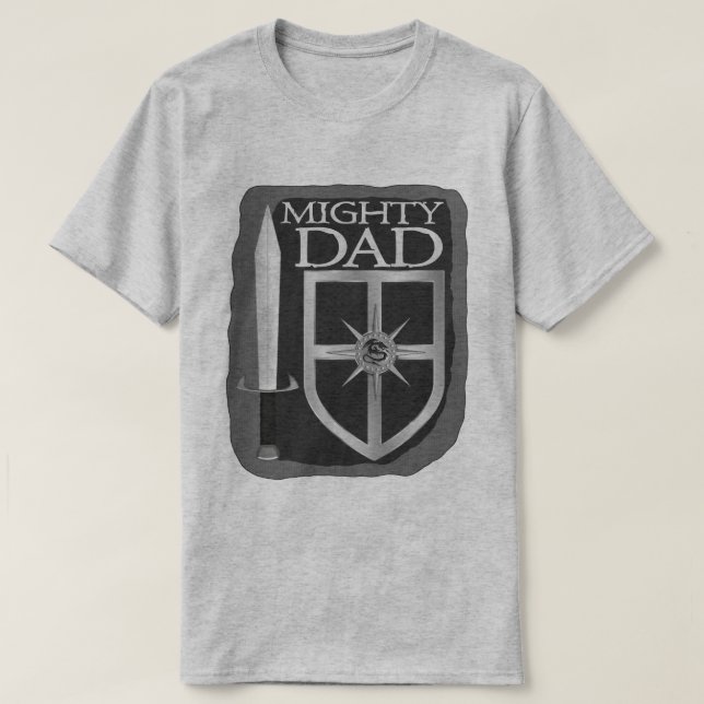 Mighty Dad T-Shirt (Design Front)