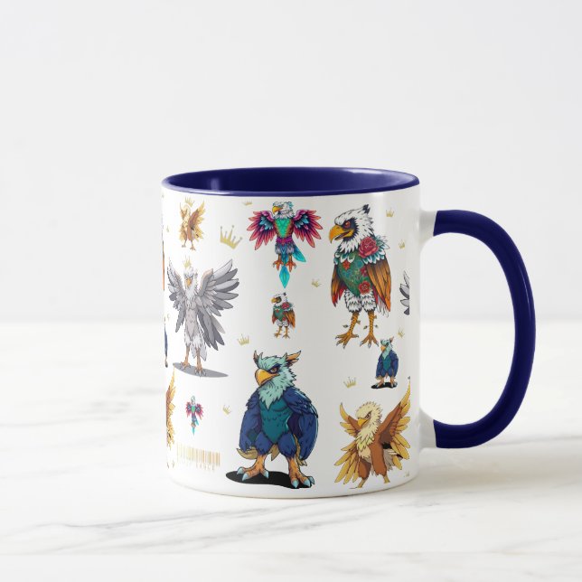Mighty eagle  mug (Right)