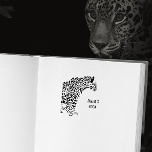 Mighty Jaguar Illustration Rubber Stamp