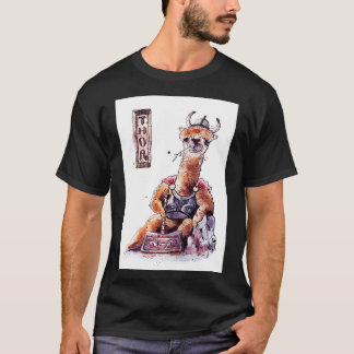 Mighty Llama Thor T-Shirt